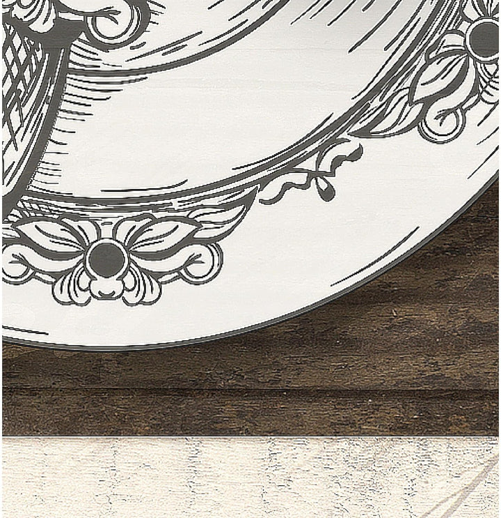 Runa Art Bild Esszimmer Küchenbilder Küche Abstrakt 5 Teilig Kaffee Beige Braun Wandbilder auf Vlies