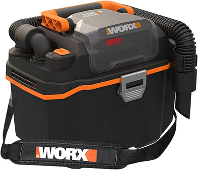 WORX WX031.9 Akku Nass-/Trockensauger - mobil und handlich - 20V & WX026.9 Nitro LED Akku Arbeitsleu