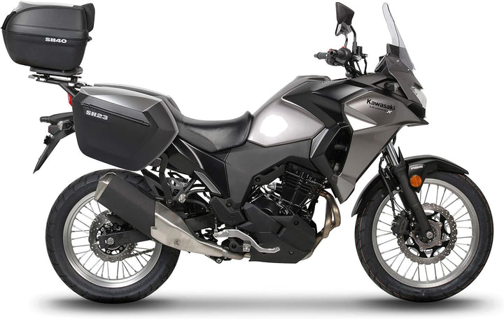 D0b23200w - seitenkoffer mit aluminium-finish sh23 alu kompatibel mit look