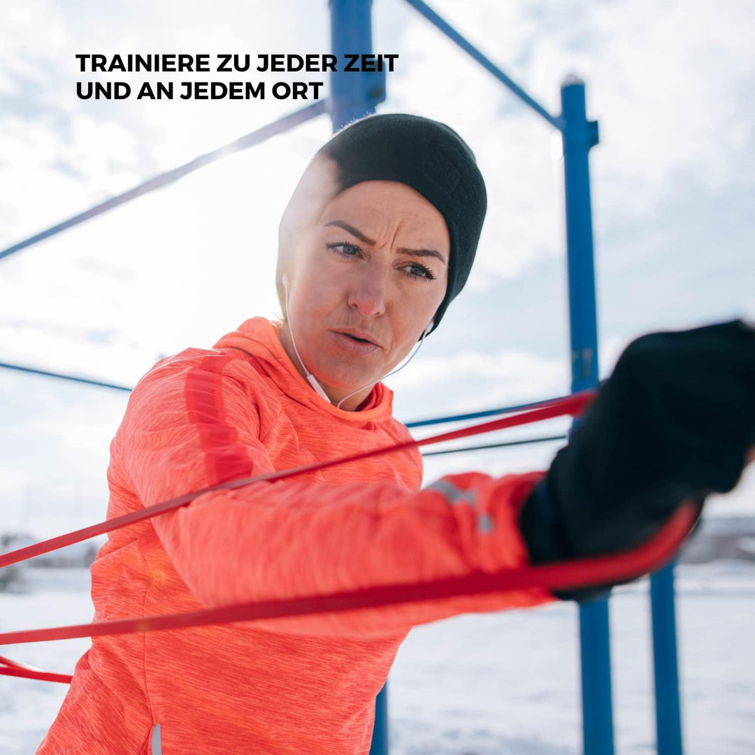 SUPRFIT Qualitäts Resistance Bands als Widerstandsbänder - Fitnessband für Klimmzüge, Cross- und Kra