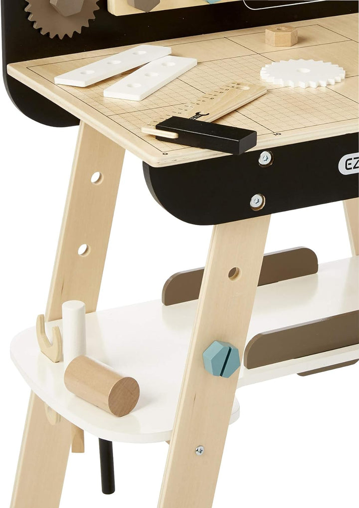 VERTBAUDET Werkbank für Heimwerker, Holz, Beige, TU