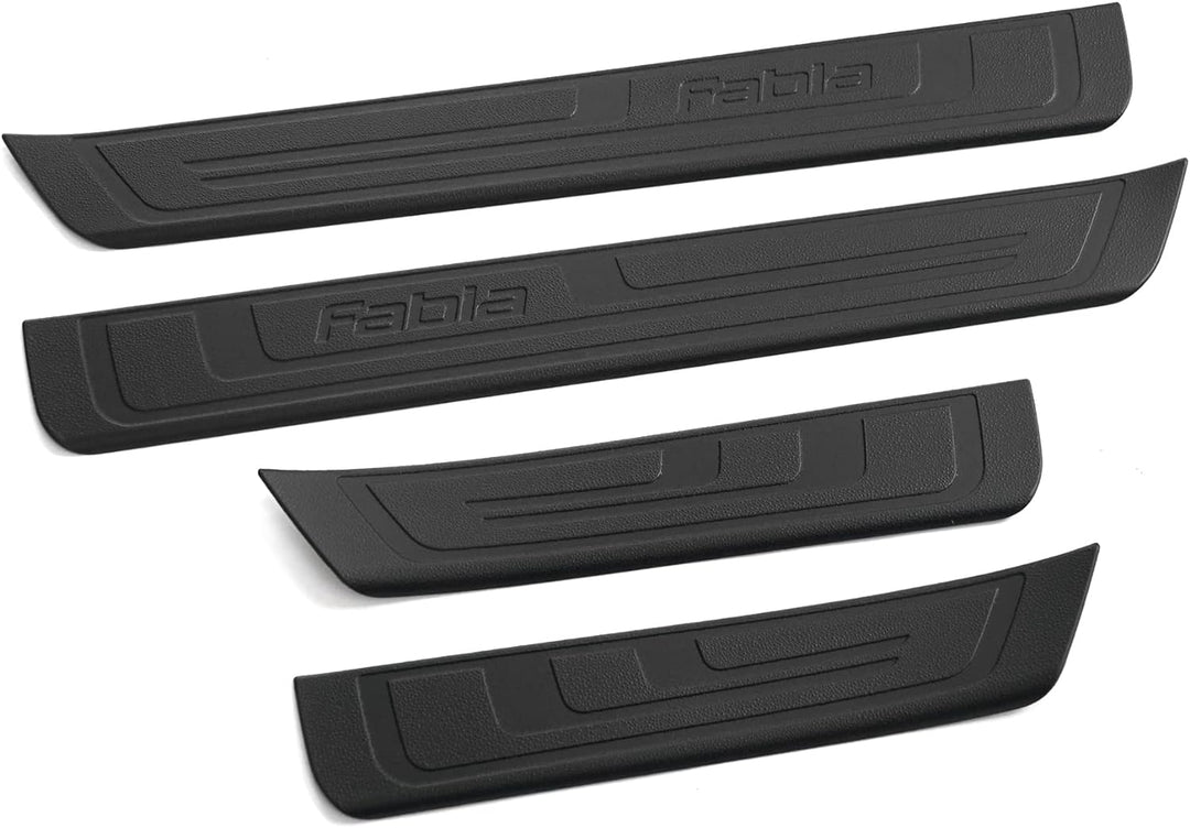Skoda KDA700001 Einstiegsleisten Zierleisten Türschweller, mit Fabia Schriftzug, schwarz