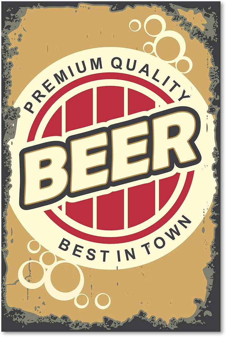 Wandbild XXL Kreativ Deko Kunst Bilder für Bar oder Pub Beige 80x120 cm Deco panel 80x120 cm Beige_A