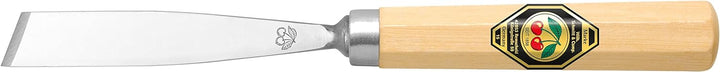 "KIRSCHEN" Werkzeuge 3102018 | Bildhauerbeitel mit Weissbuchenheft Stich 1 schräg - 18mm 18mm Beige