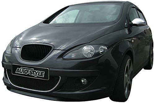 AUTO-STYLE Grill ohne Markenemblem kompatibel mit Seat Leon/Altea/Toledo 1P 2005-2009 Exkl. FR/Cupra