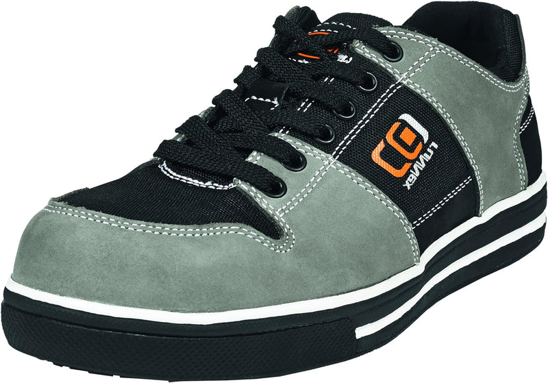 ruNNex 5240–36 Sicherheit Schuhe, Sportstar, DCF-S2, Grösse: 36, Grau/Schwarz 36 EU Grau Schwarz, 36