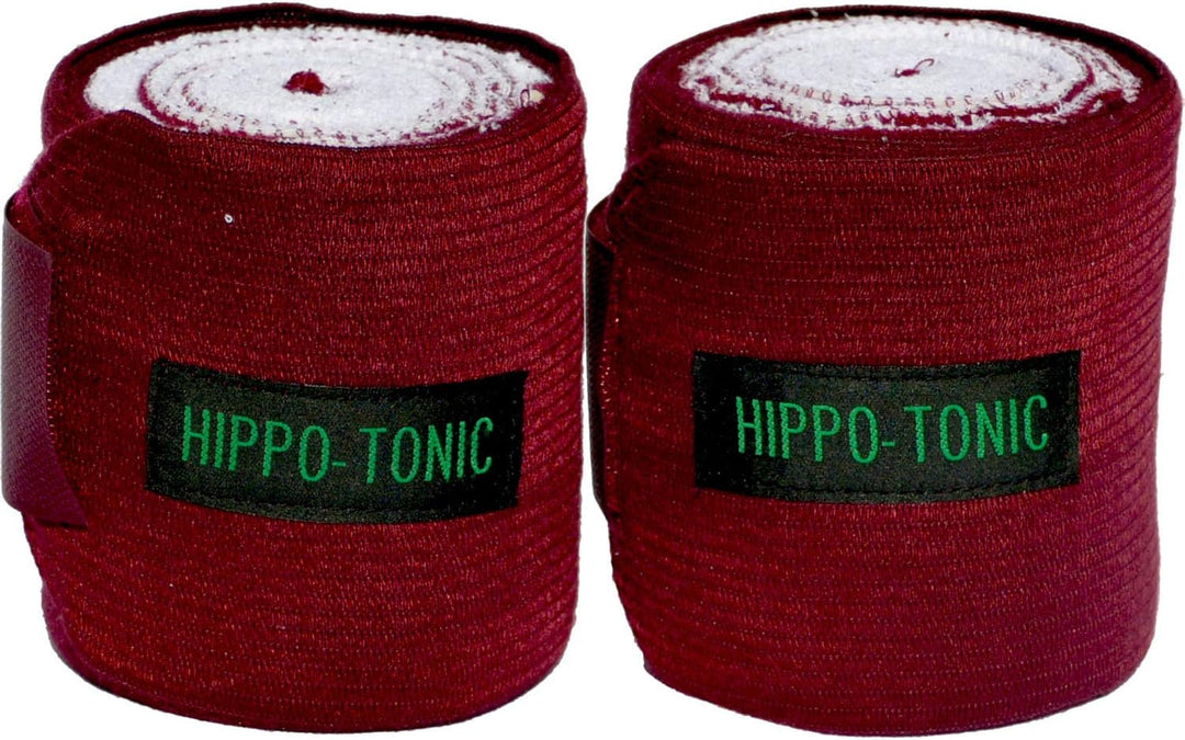 Hippo-Tonic 540010 Elastic Übungsbandagen Nicht zutreffend Burgunderfarben, Nicht zutreffend Burgund