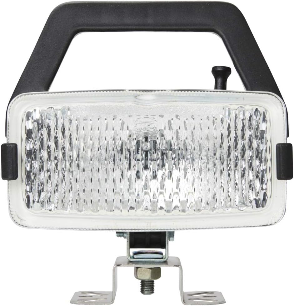 HELLA - Halogen-Arbeitsscheinwerfer - 24/12V - Schraubanschluss/Anbau - 4-Punkt Befestigung - Nahfel