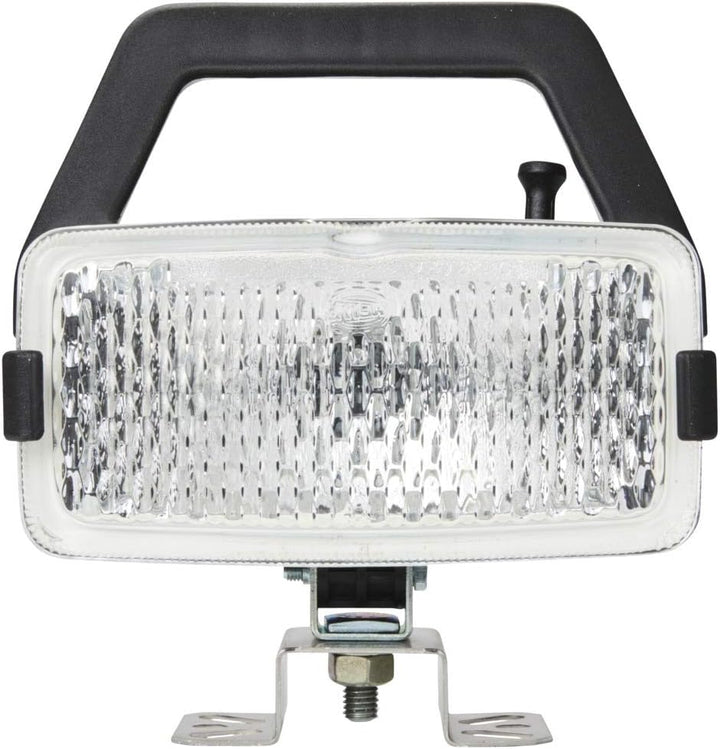 HELLA - Halogen-Arbeitsscheinwerfer - 24/12V - Schraubanschluss/Anbau - 4-Punkt Befestigung - Nahfel