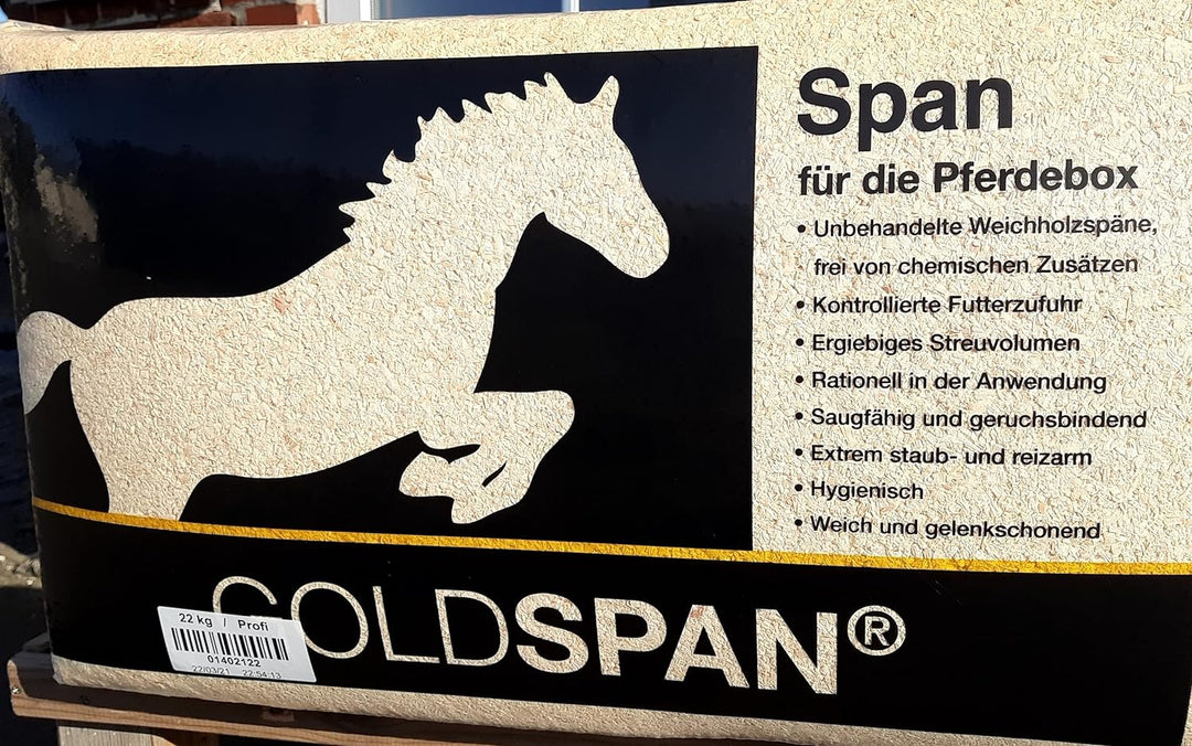 Goldspan 22 kg Sägespäne fein Späne