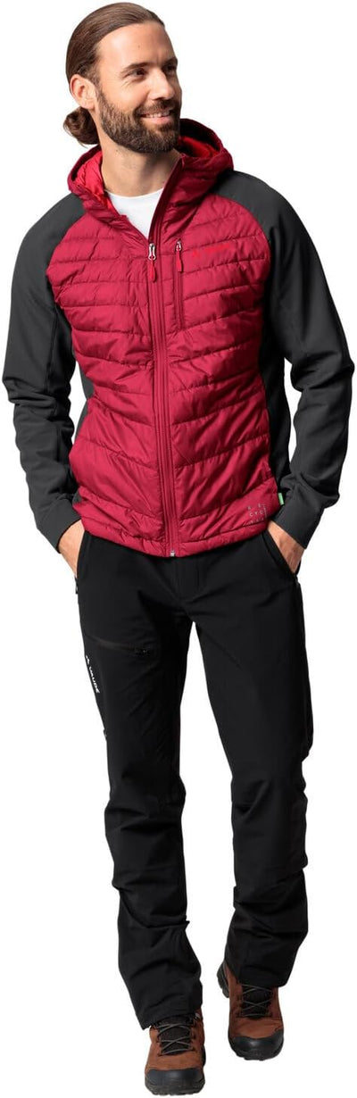 VAUDE Men's Elope Hybrid Jacket - Winterjacke Herren XL dark indian red, XL dark indian red