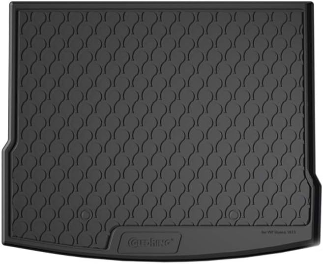 Rubbasol (Gummi) Kofferraumwanne kompatibel mit Volkswagen Tiguan II 2016- (5-Personen) (Höhe Ladebo
