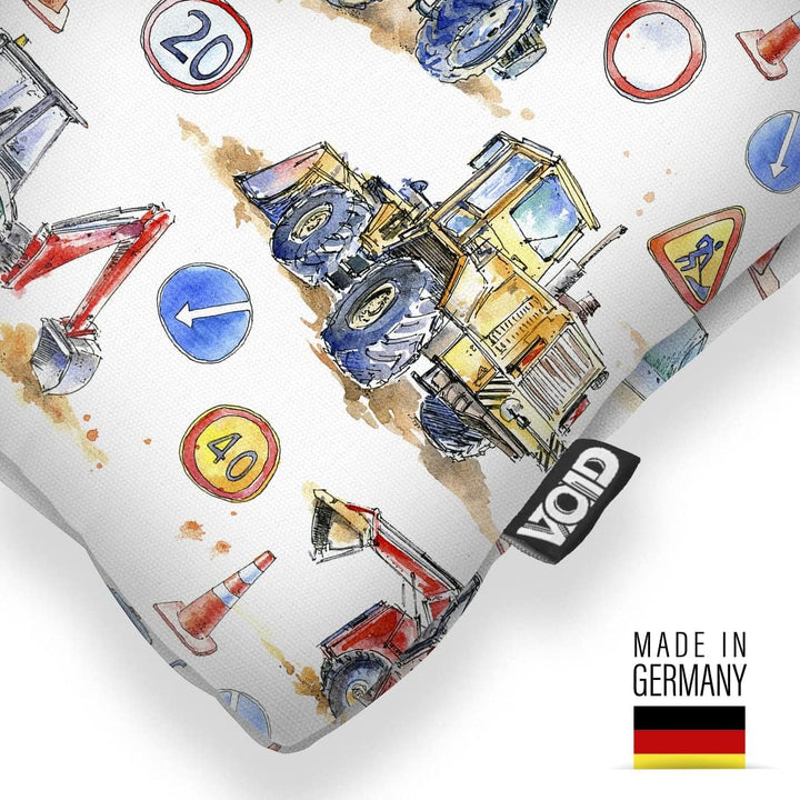 VOID Bagger Baustelle Kissenbezug Kissenhülle Sofakissen Kissen Deko Outdoor-Kissen Dekokissen, Kiss