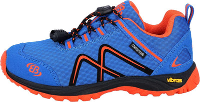 Brütting Unisex Kinder Guide Outdoor- & Trekkingschuh 26 EU Blau Orange, 26 EU Blau Orange