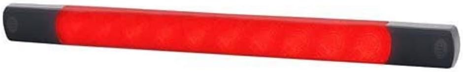 HELLA - Zusatzbremsleuchte - Strip Lamp - LED - 24V - Anbau - Lichtscheibenfarbe: glasklar - LED-Lic