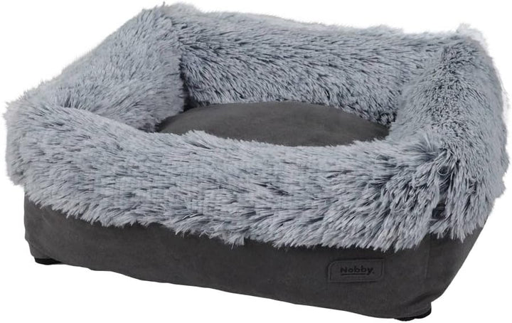 Nobby 61762 Komfortbett eckig NURU grau; L x B x H: 80 x 70 x 23 cm