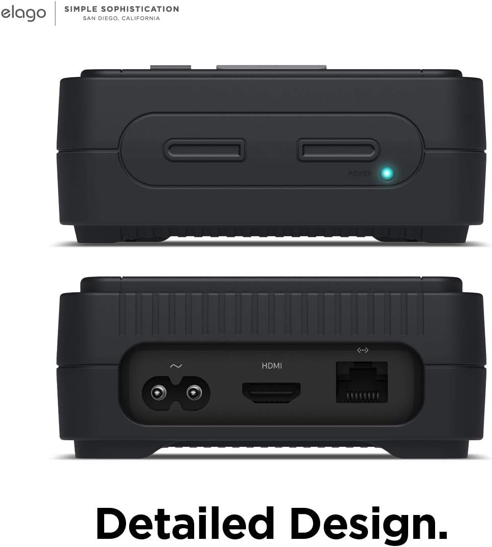 elago T4 Case Hülle Kompatibel mit Apple TV 4K und Kompatibel mit Apple TV HD – Kompatibel mit Allen