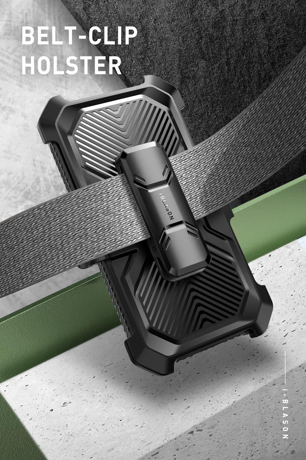 i-Blason Armorbox Series Hülle für Samsung Galaxy S23 Ultra 5G Bumper Case mit 2 Vorderseite (ohne D