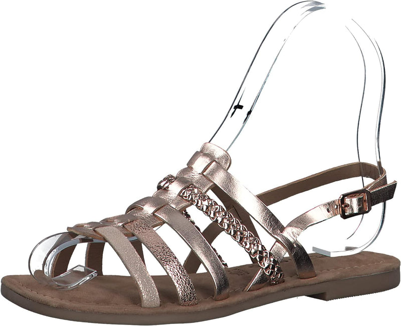 Tamaris Damen 1-1-28159-20 Sandale 37 EU Metallic, 37 EU Metallic