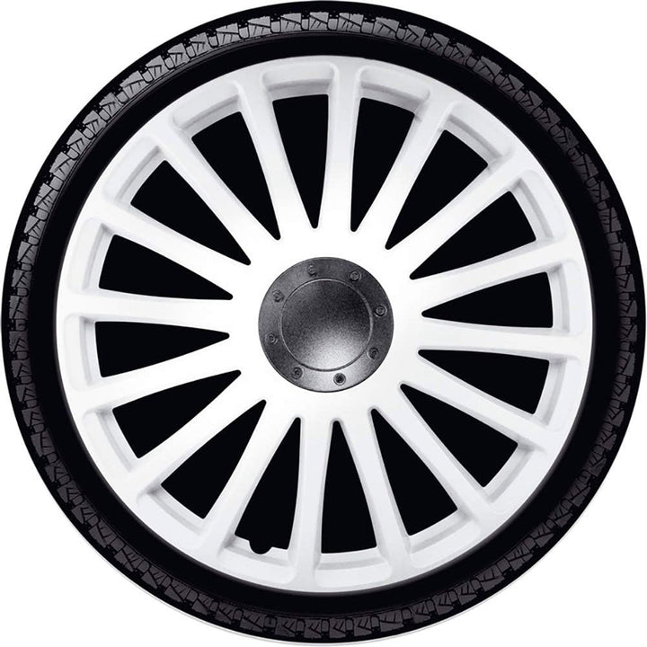 Satz J-Tec Radzierblenden Grand Prix 14-Zoll Weiss Weiss 14-Zoll, Weiss 14-Zoll