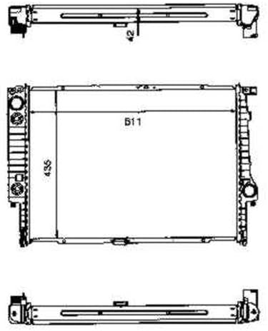 NRF 50566 Kühler, Motorkühlung