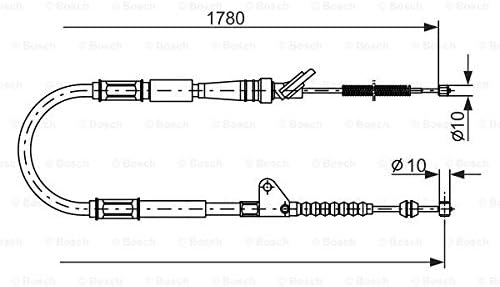 Bosch 1987477414 Seilzug