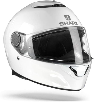 Shark Herren Shoei Motorrad Helm, Schwarz, M, M