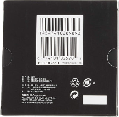 Fujifilm PRF-77 Schutzfilter Schwarz 77 Single, Schwarz 77 Single