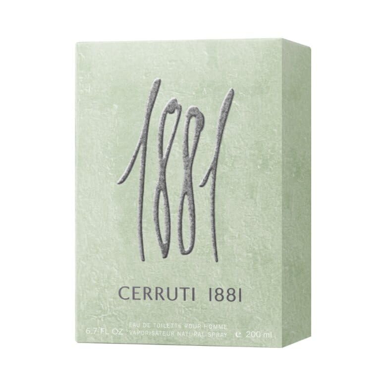 Cerruti 1881 Pour Homme, Eau De Toilette Spray, 200ml 200 ml (1er Pack), 200 ml (1er Pack)