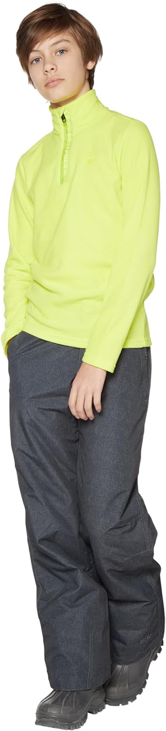 Protest Jungen Levid 19 Skihose/Schneehose 140 Dark Grey Melee, 140 Dark Grey Melee