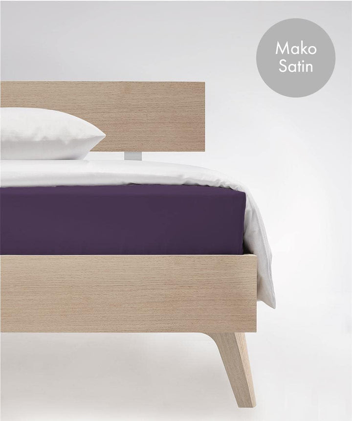 fleuresse L Uni-Colours-Bettlaken, Mako-Satin, Lavendel, 220 x 260 220 x 260 Lavendel, 220 x 260 Lav