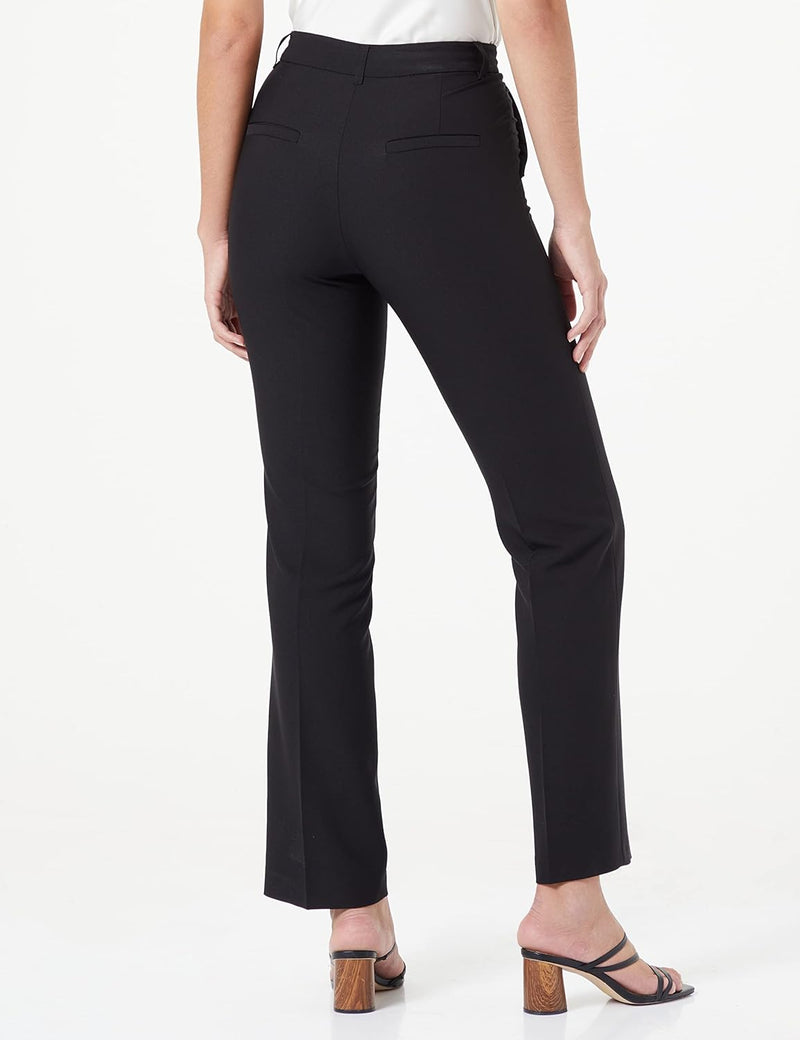 s.Oliver BLACK LABEL Damen Regular: Hose aus Viskosecrêpe 38W 9999, 38W 9999