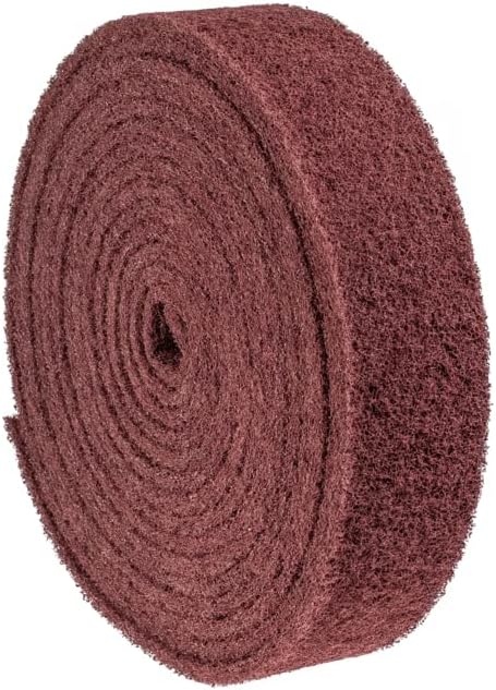 PFERD Vliesbandrolle 100mm x 10m Korund A80 45018308 für Feinschliff & Finish Körnung 80 Size Korund