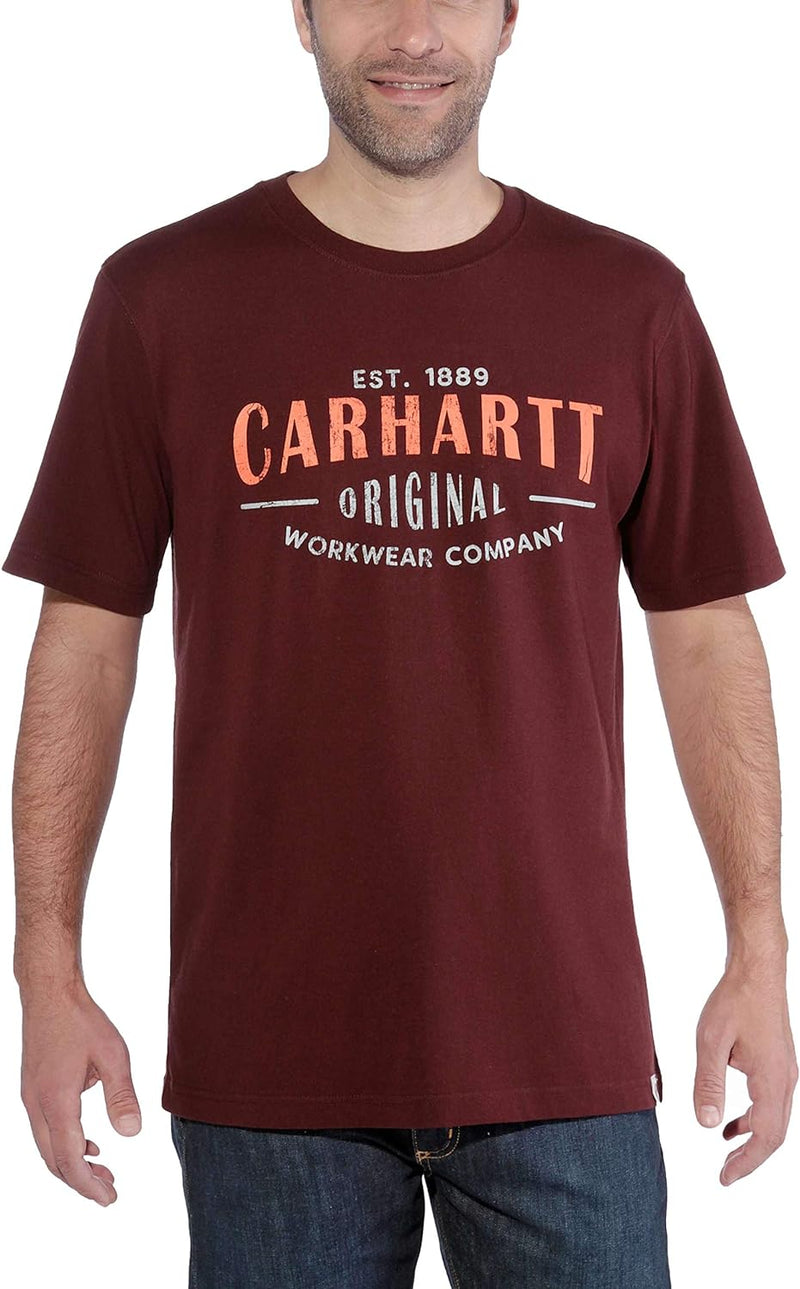 Carhartt 103665 Workwear Graphic S/S T-Shirt - Port - X-Small