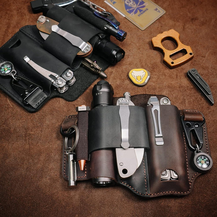 VIPERADE ST1 Multitool Scheide Lederscheide,EDC Taschen Organizer für Herren für Leatherman Multitoo