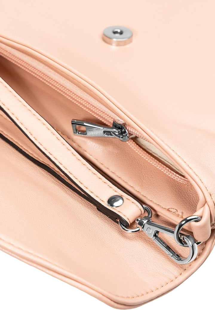 Caspar TA310 Damen Clutch Einheitsgrösse Rosa, Einheitsgrösse Rosa