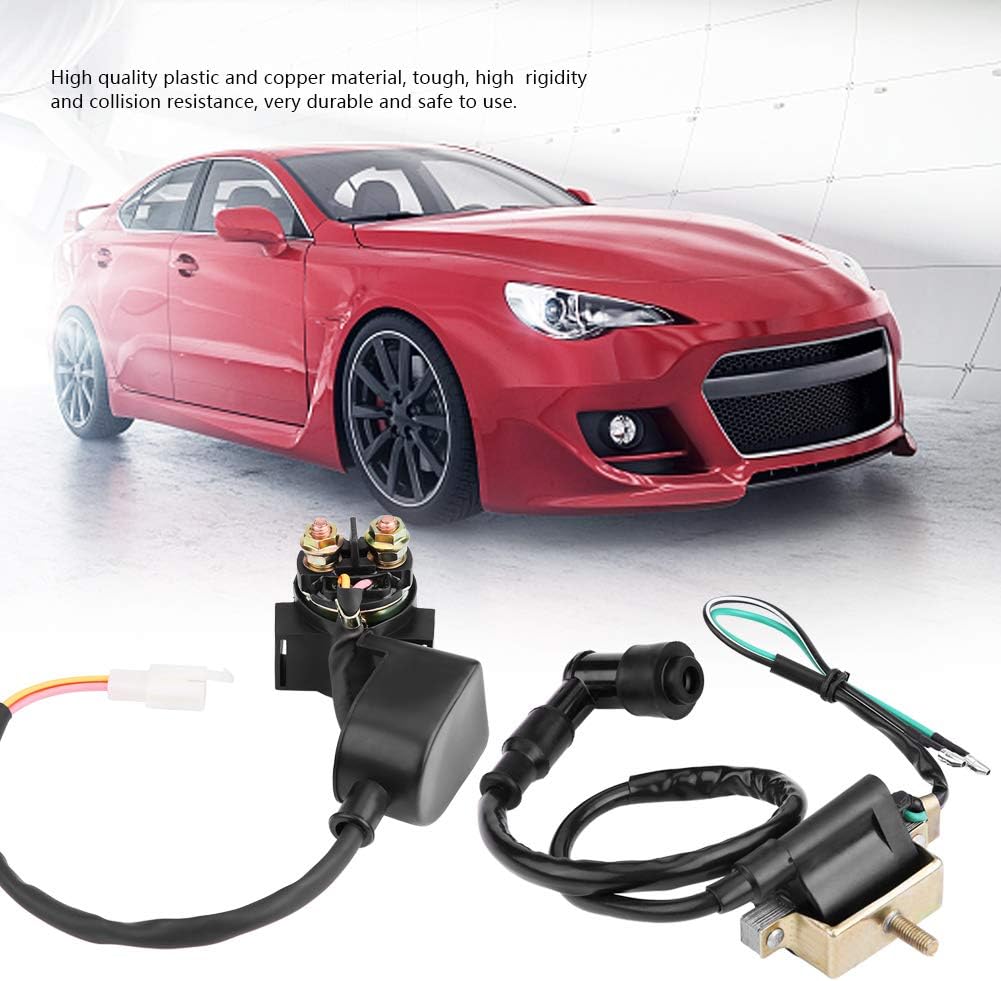 Qiilu Zündspule CDI Box Regler Gleichrichter 4-stück Zündungen kit für 110CC 125CC 140CC Trail Bike