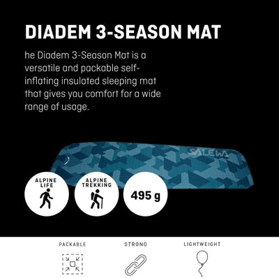 Salewa Diadem 3-Season MAT Mat, Ink Blue, Uni