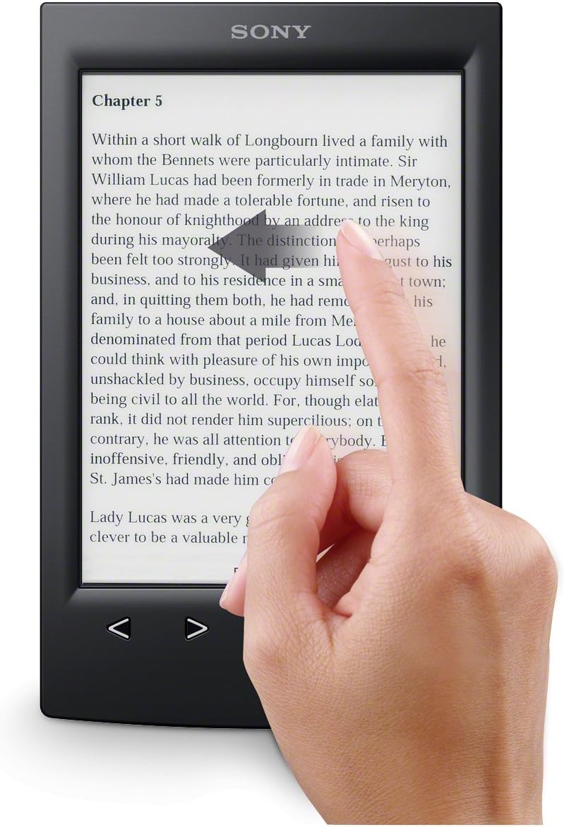 Sony PR-TS2 15,2 cm (6 Zoll) E-Book Reader (2GB interne Speicher, 800 x 600 Pixel, microSD, USB, WiF