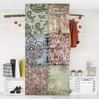 Bilderwelten Raumteiler Old Patterns 250x120cm ohne Halterung 250x120cm without hanger, 250x120cm wi