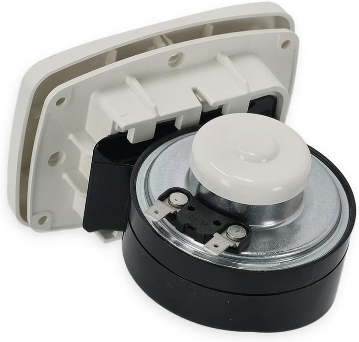 Einbauhupe Bootshupe Signalhorn Hupe Notsignal 12 Volt Farbe Weiss