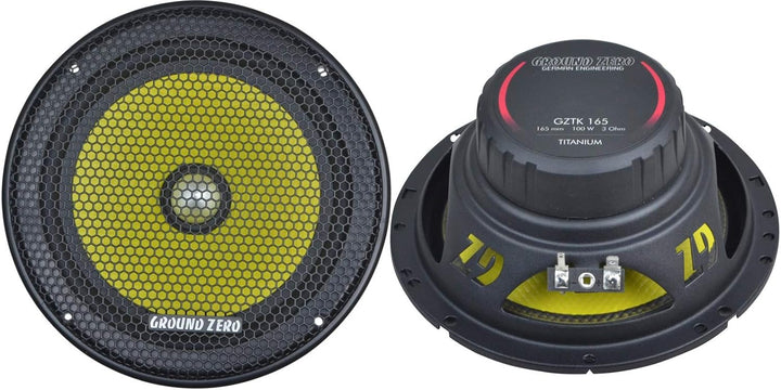 Ground Zero | GZTK 165| 165 mm High-Power Tief-/Mitteltonlautsprecher