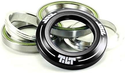 TILT Full Integrated Headset 1 1/8" Stunt-Scooter Steuersatz (Schwarz)