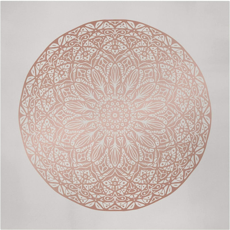 Bilderwelten Leinwandbild Mandala Ornament in Kupfergold Quadrat 1:1 30 x 30cm Canvas 30cm x 30cm -