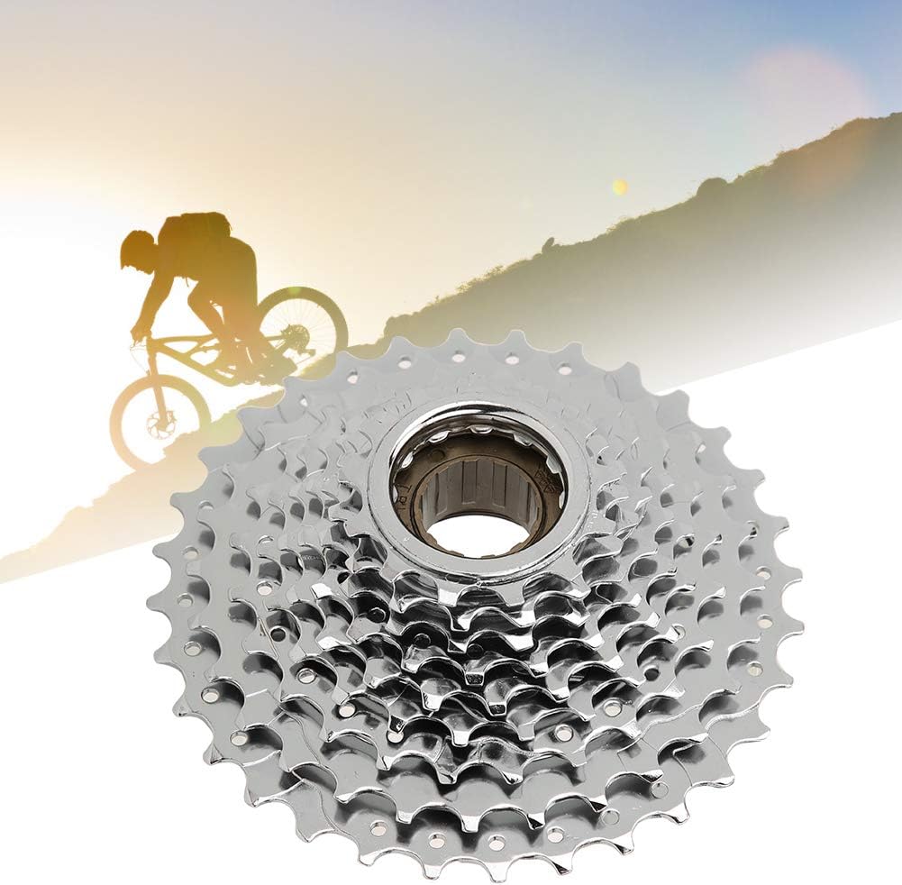 Alomejor 9-Gang-Schwungrad mit Gewinde Mountainbike-Freilauf Direkt Ersetzen Fahrrad 9 Gang Freilauf