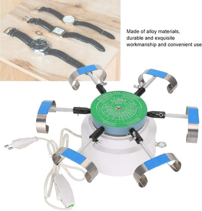 Uhrenbeweger, Automic Test Cyclotest Uhrentester, mechanische Uhrenbeweger-Maschine aus Legierung, a