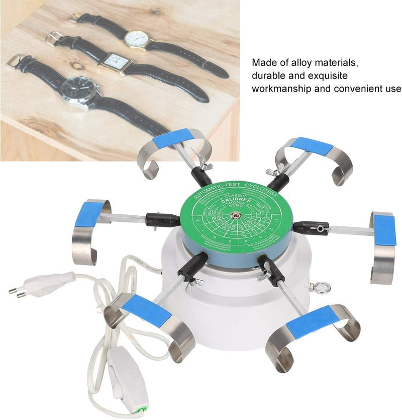Uhrenbeweger, Automic Test Cyclotest Uhrentester, mechanische Uhrenbeweger-Maschine aus Legierung, a