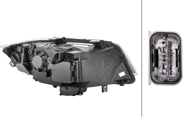 HELLA 1E1 354 699-011 Halogen-Hauptscheinwerfer - links - für u.a. BMW 3 (E90) Links (Fahrerseite),