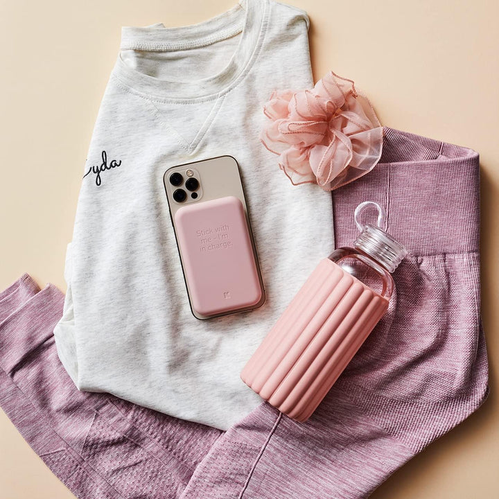KREAFUNK toCHARGE Qi, Wireless Design-Powerbank Dusty Rose, Dusty Rose