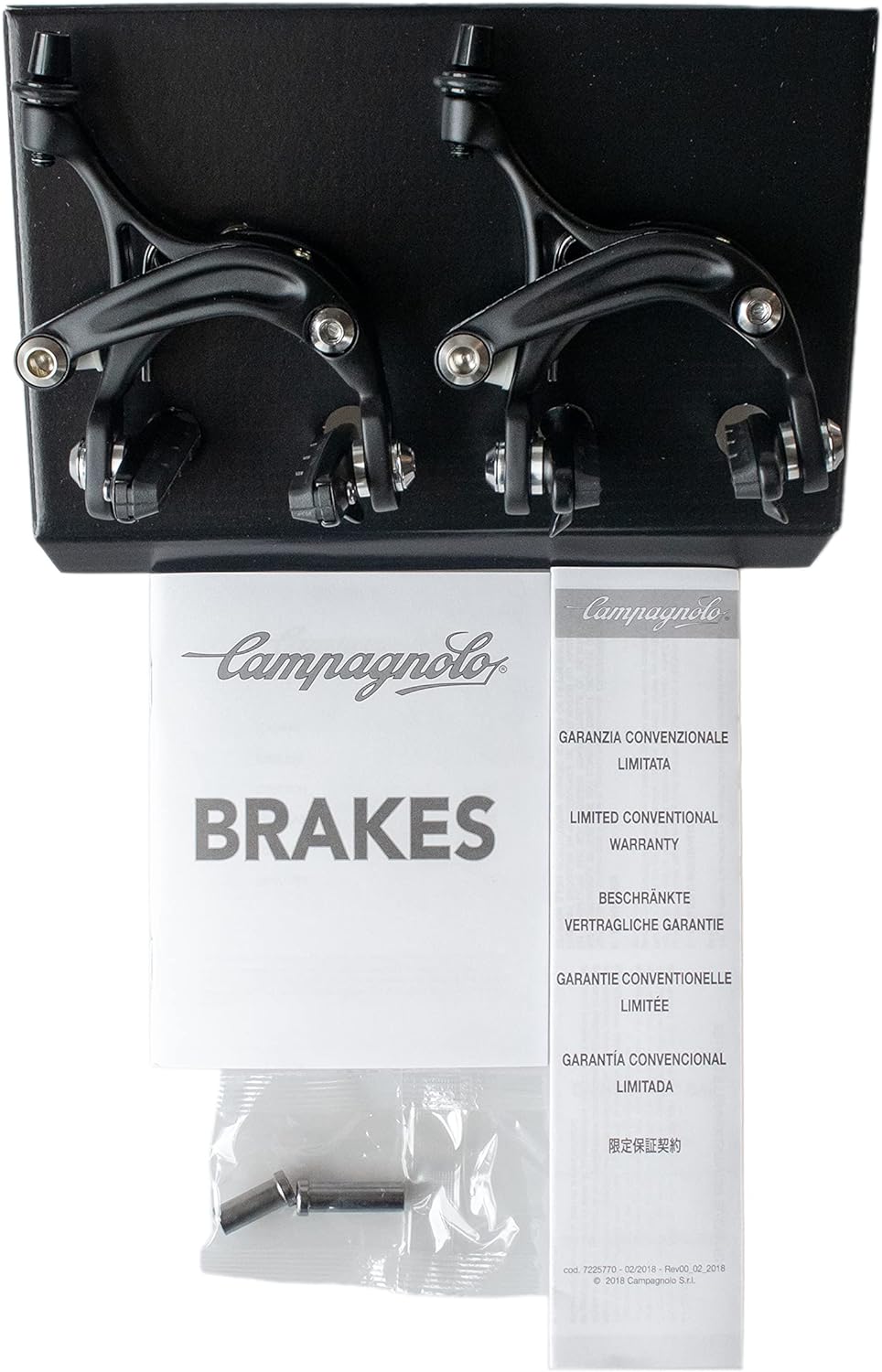 Campagnolo Unisex – Erwachsene Centaur Bremsensatz Einheitsgrösse Schwarz, Einheitsgrösse Schwarz